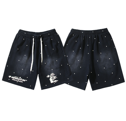 Hellstar Distressed Casual Shorts