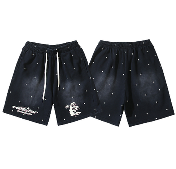 Hellstar Distressed Casual Shorts