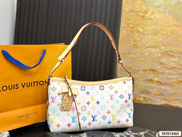Louis Vuitton Boulogne (White Multicolore)