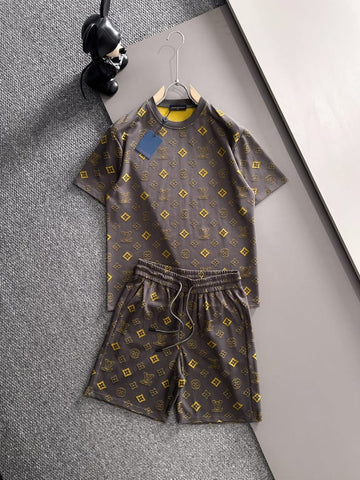 Louis Vuitton Spring/Summer New Casual Short-Sleeve Shorts Set