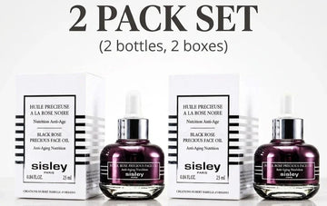 Sisley Black Rose Precious Face Oil – 0.84 oz / 25 mL – Pack of 2 – Brand New Fit And Glow