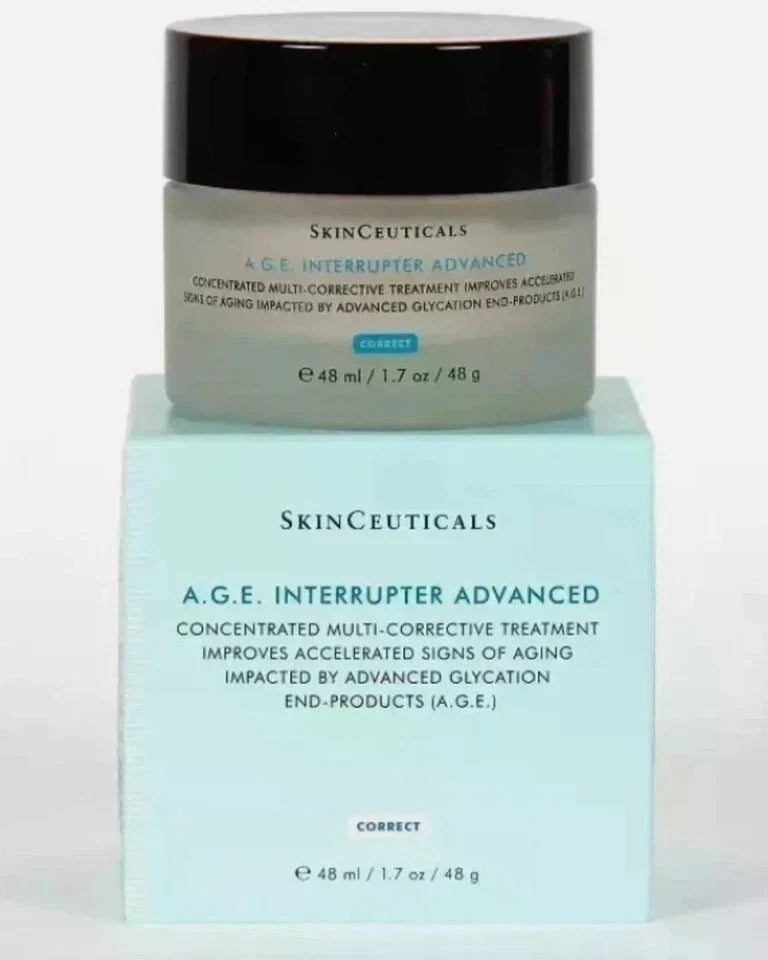SKINCEUTICALS AGE INTERRUPTER ADVANCED FACE CREAM FULLSIZE 1.7 OZ Fit And Glow
